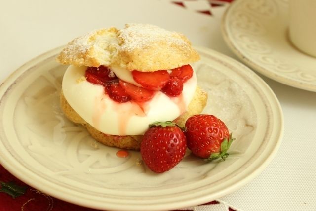 お手軽!「アメリカンショートケーキ」